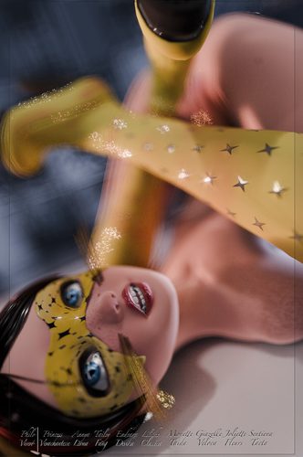 Giazelle Veloca - Golden Catgirl - As She Starts VII #4