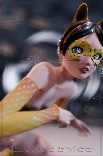 Giazelle Veloca - Golden Catgirl - As She Starts IV #5