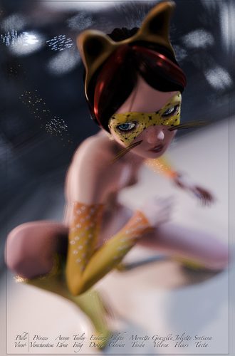 Giazelle Veloca - Golden Catgirl - As She Starts V #5