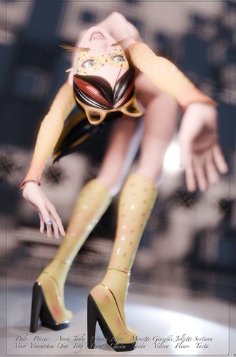 Giazelle Veloca - Golden Catgirl - As She Continues V #3