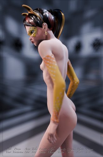 Giazelle Veloca - Golden Catgirl - As She Finishes X #3