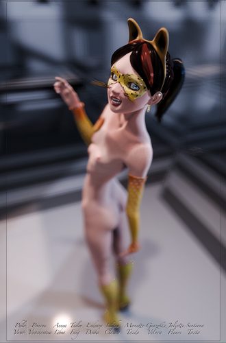 Giazelle Veloca - Golden Catgirl - As She Finishes XII #4