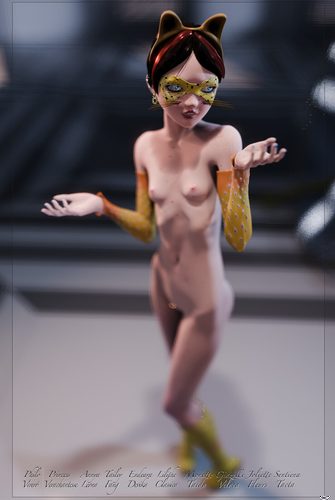 Giazelle Veloca - Golden Catgirl - As She Finishes VII #6