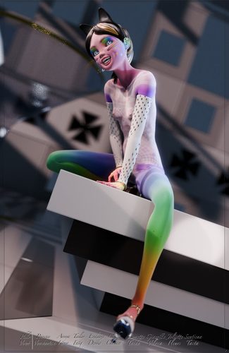 Giazelle Veloca - Reimagining a Pride Participant Proud of Beauty, Heels I #6