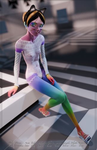 Giazelle Veloca - Reimagining a Pride Participant Proud of Beauty, Heels I #7