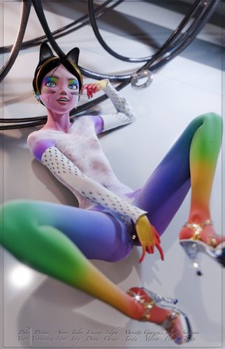 Giazelle Veloca - Reimagining a Pride Participant Proud of Beauty, Heels II #8