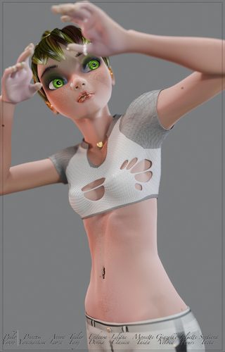 Verachantesse and Her Punky Shirt II #7