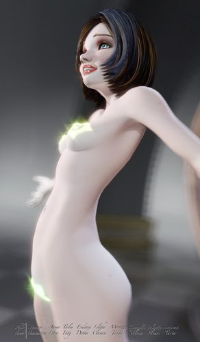 Annya-Leona With Her Bright Fireglow Bikini Bits II #3