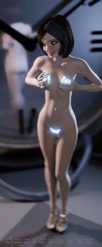 Annya-Leona With Her Bright Fireglow Bikini Bits I #9