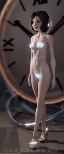 Annya-Leona With Her Bright Fireglow Bikini Bits IV #9