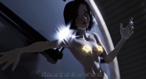 Annya-Leona With Her Bright Fireglow Bikini Bits III #12