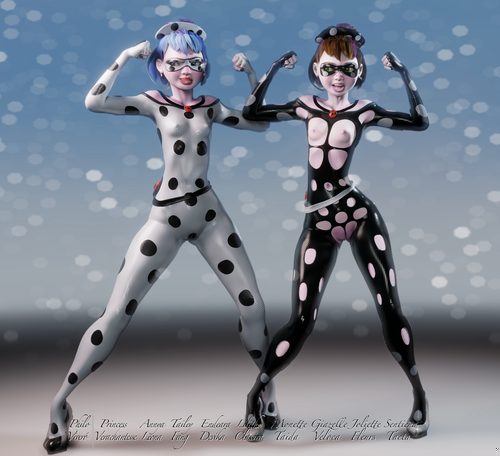 Antique Superheroine Outfits II #4