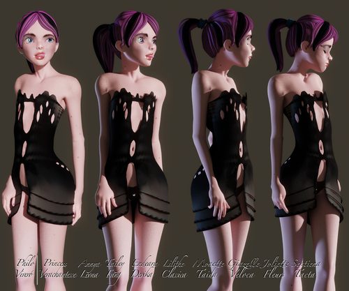 Giazelle Veloca Wearing her Cute Nighty #2