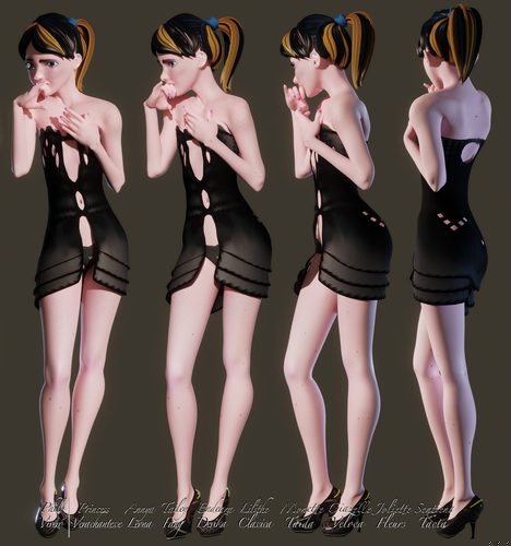 Giazelle Veloca Wearing her Cute Nighty #3