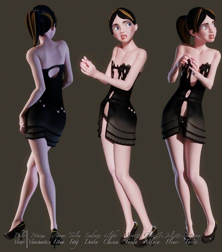 Giazelle Veloca Wearing her Cute Nighty #5