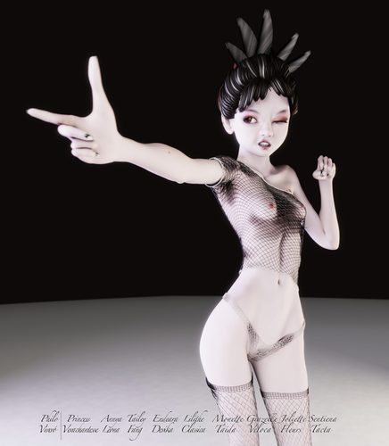 Lilithe Classica and the Grey Fishnets I #3