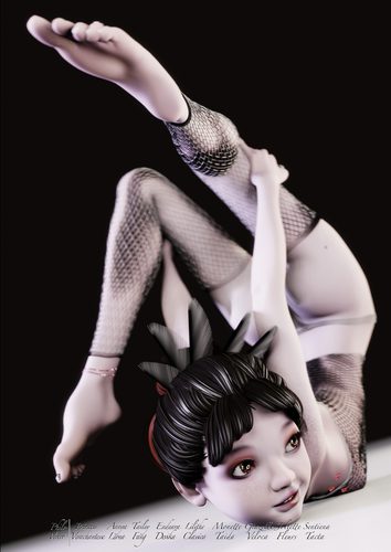 Lilithe Classica and the Grey Fishnets III #3