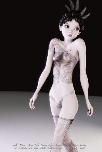 Lilithe Classica and the Grey Fishnets V #4