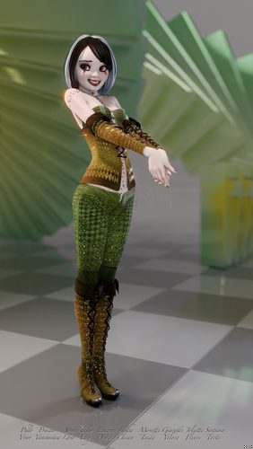 Tailey Fang, 2025 Edition, Wearing Her Outfits I #3