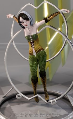 Tailey Fang, 2025 Edition, Wearing Her Outfits III #1