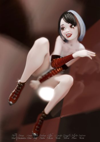 Tailey Fang, 2025 Edition, Red Blood Place I #6